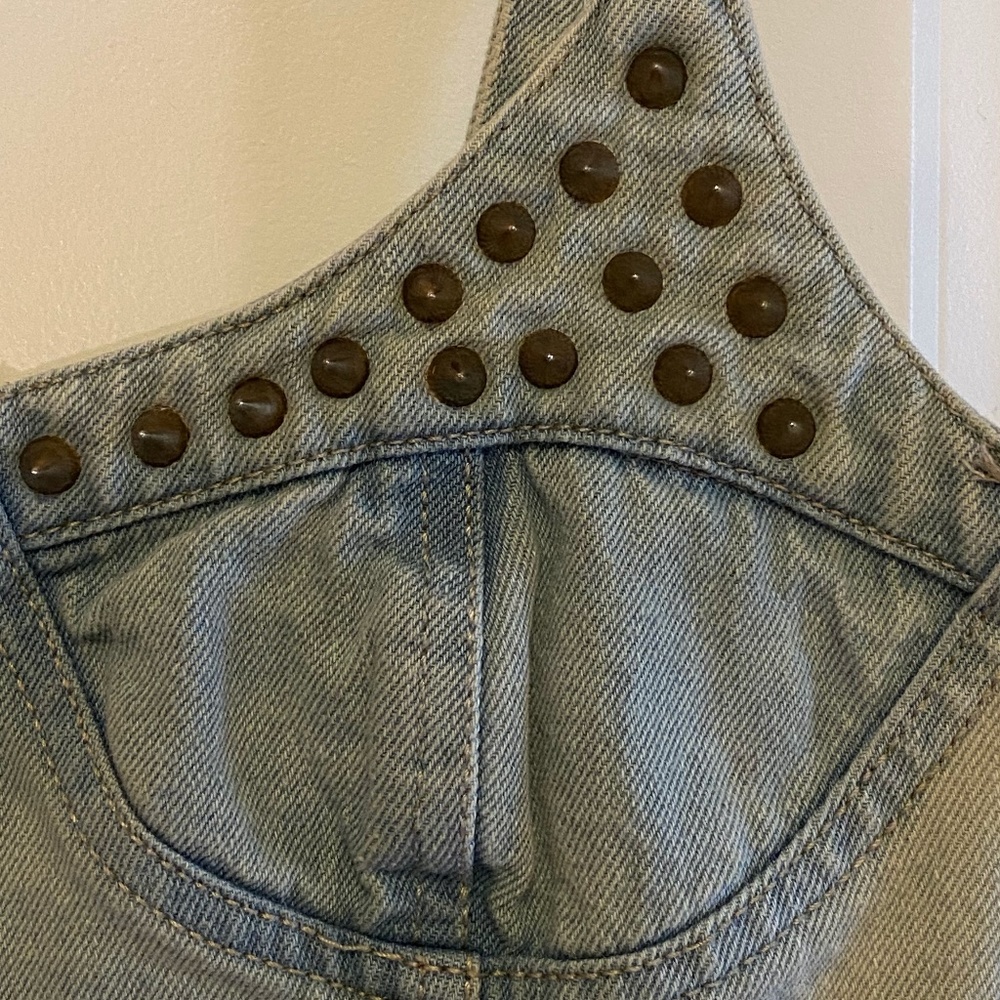 Denim Crop Top - Picture 4 of 5